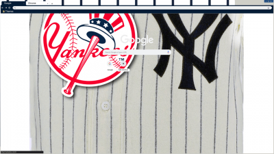 yankees Chrome Themes ThemeBeta