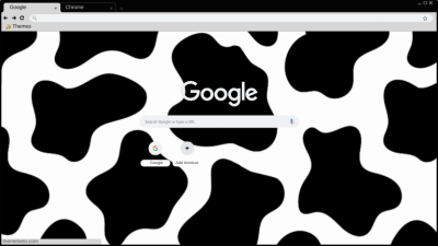 vsco cow print 1 Chrome Theme - ThemeBeta