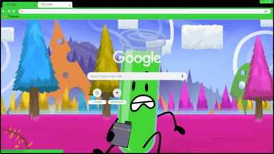 BFDI Chrome Themes - ThemeBeta