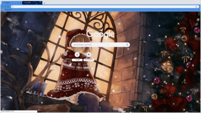 anime # navidad #red #kawaii Chrome Themes - ThemeBeta