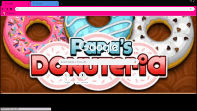 Papa's Hot Doggeria Drinks and Popcorns Chrome Theme - ThemeBeta