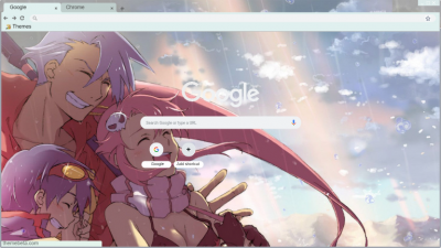 Tengen Toppa Gurren Lagann vs Anti Spiral Chrome Theme - ThemeBeta