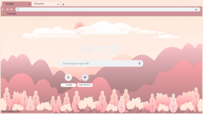 Pink Goyard Chrome Theme - ThemeBeta