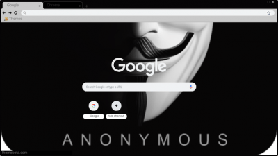 anonymous Chrome Themes ThemeBeta