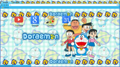 Anime Doraemon Chrome Themes Themebeta