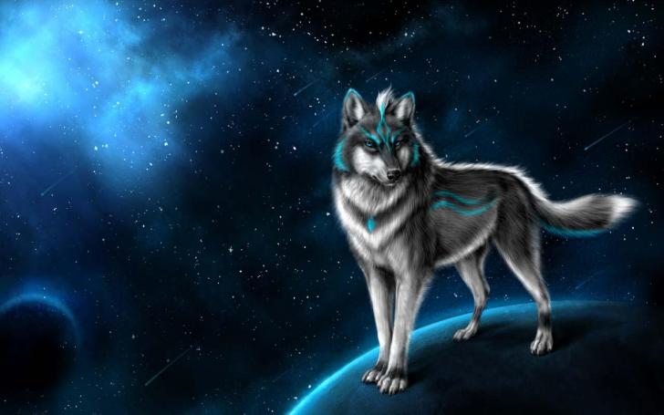 Magic Wolf Theme Chrome Theme - ThemeBeta
