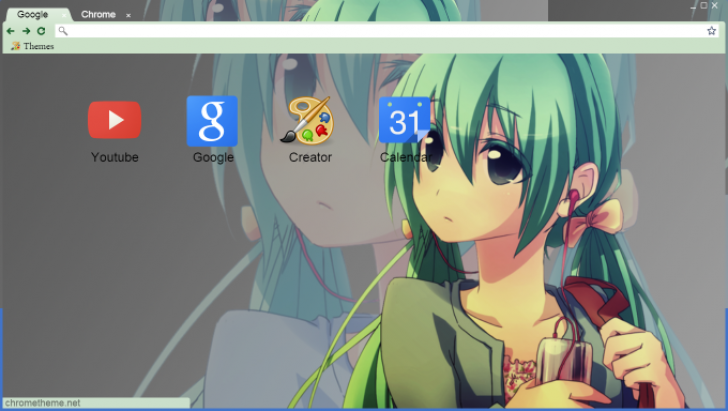 Anime Chrome Theme - ThemeBeta