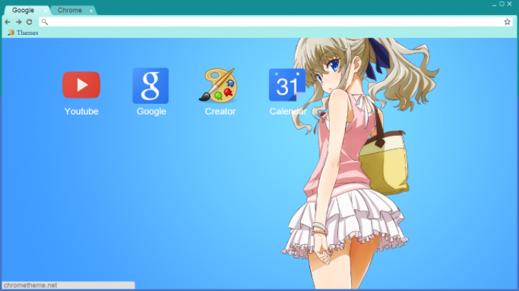 Anime Theme Chrome Theme Themebeta