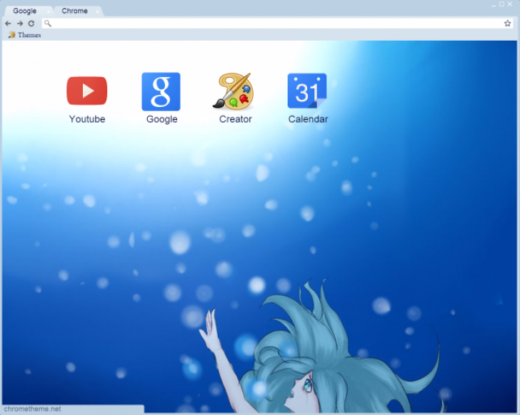 no one can hear me Chrome Theme ThemeBeta