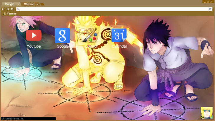 New Legendary Sannin Chrome Theme Themebeta