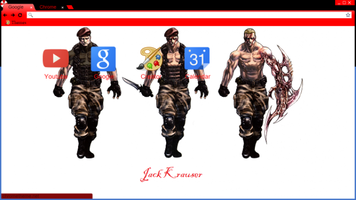 Jack Krauser Chrome Themes - ThemeBeta