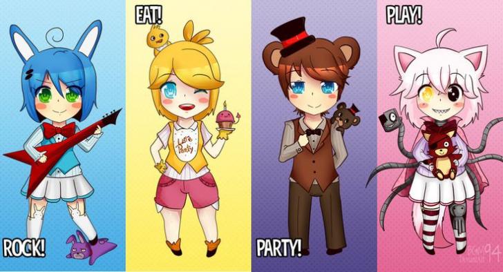 FNAF. Anime  Anime fnaf, Fnaf, Fnaf characters
