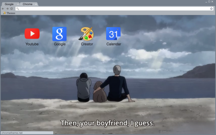 hehehe Chrome Themes - ThemeBeta