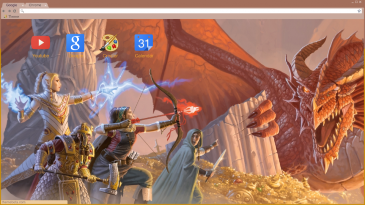 dungeons and dragons windows 10 theme