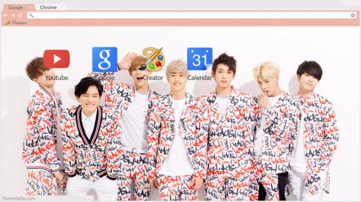 Got7 Laugh Laugh Laugh Chrome Theme Themebeta