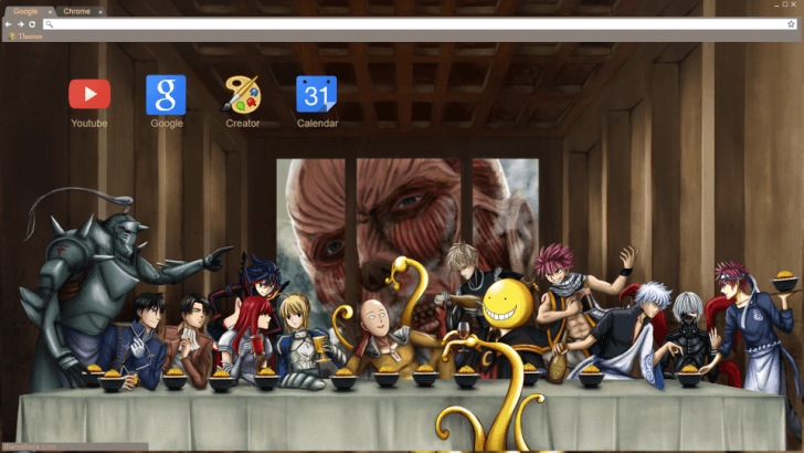 Definitely not the Last Supper by FillyFuxillydeviantartcom on  DeviantArt  Last supper Anime Da vinci last supper