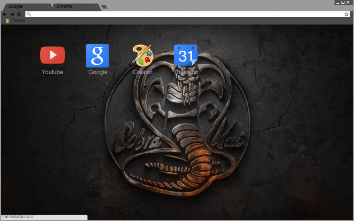 Cobra Kai Chrome Themes - ThemeBeta