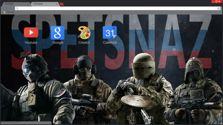 Tom Clancys Rainbow Six Siege Spetsnaz Operators Wallpaper Chrome