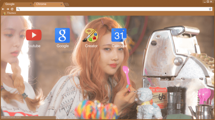 Red Velvet Ice Cream Cake 3 Joy Wendy Chrome Theme Themebeta