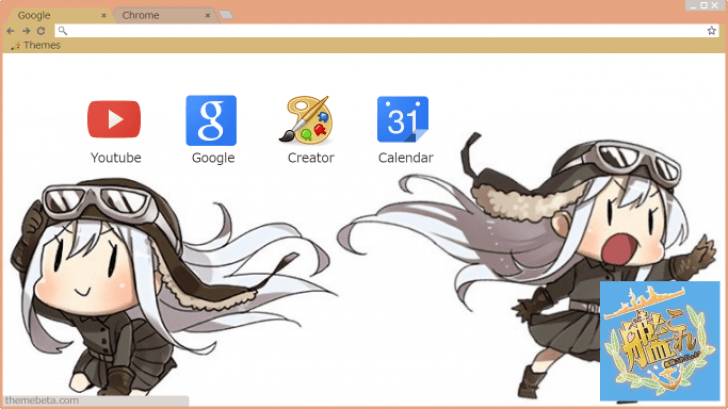 艦これ 妖精さん Chrome Theme Themebeta