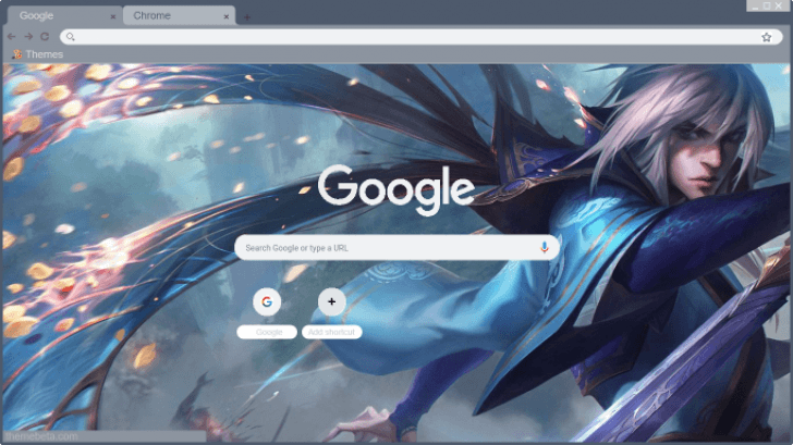 Enduring Blade Talon Chrome Theme - ThemeBeta