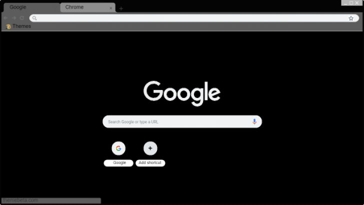 Just black chrome theme