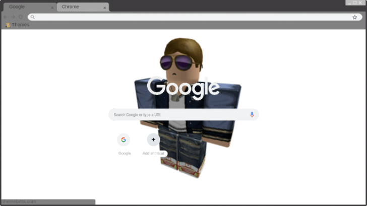 My Roblox Avatar Chrome Theme Themebeta - 