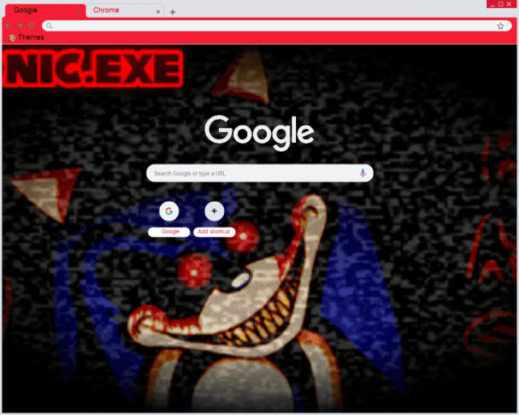 sonic.EXE (2) Chrome Theme - ThemeBeta