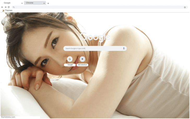 佐々木あき Chrome Theme Themebeta