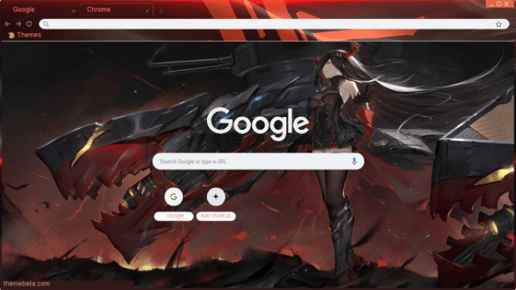 Azur Lane Ironblood Friedrich der Grosse Chrome Theme ...