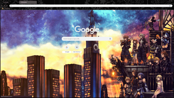 Kingdom Hearts 3 Opening Image Chrome Theme - ThemeBeta