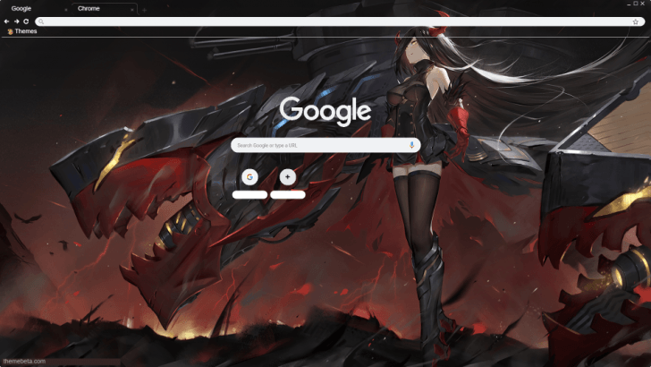 フリードリヒ デア グローセ Chrome Theme Themebeta