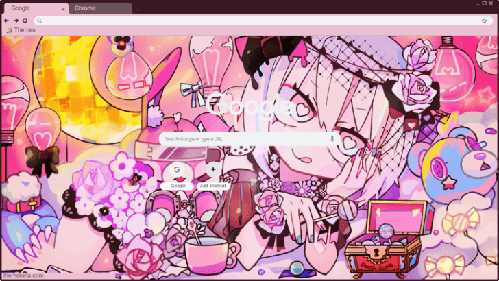 Pastel Princess Chrome Theme - ThemeBeta
