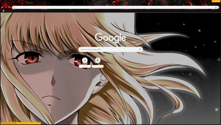 Arcueid Chrome Theme Themebeta