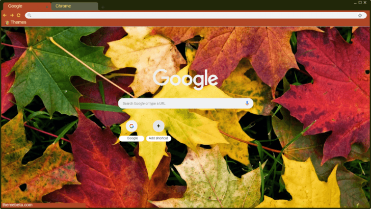 Autumn Leaves Chrome Theme - ThemeBeta