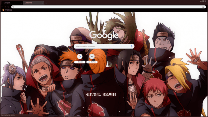 Akatsuki Wallpaper Hd Chrome Theme Themebeta