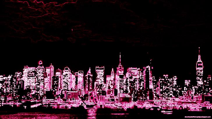 Z100 New York with Pink Neon Chrome Theme - ThemeBeta