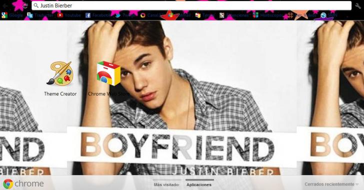 Justin Bieber - Boyfriend Chrome Theme - ThemeBeta