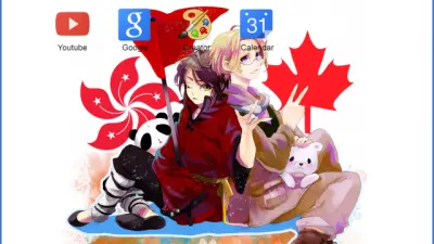 Hetalia Hong Kong x Canada