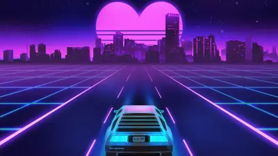 Aesthetic Intense Vaporwave 1920x1080