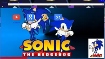 sonic the  hedgehog theme cool