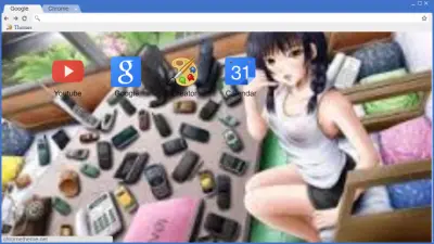 Phone Anime Girl