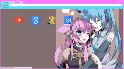 Neko Miku and Luka