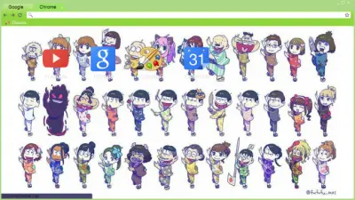 Todos los personajes de Osomatsu-san