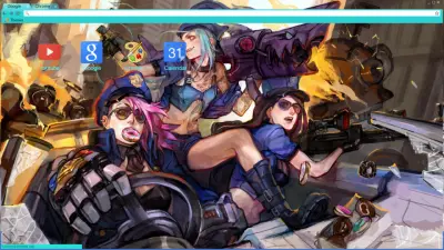 LoL - Jinx, Caitlyn & Vi