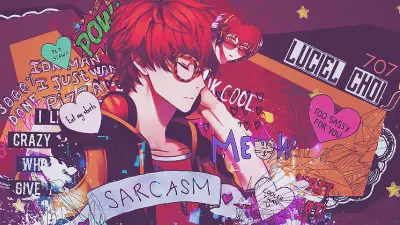 Mystic Messenger- 707- Chrome Theme