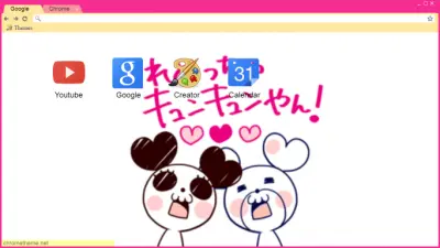 Honeyworks Panda and White bear love