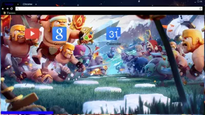 Clash of Clans Christmas theme