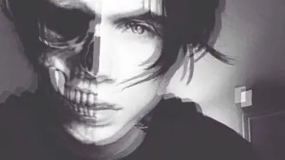 Andy Biersack Skull Theme