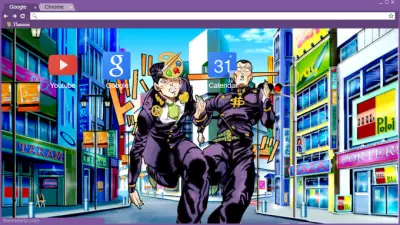 Josuke and Okuyasu 